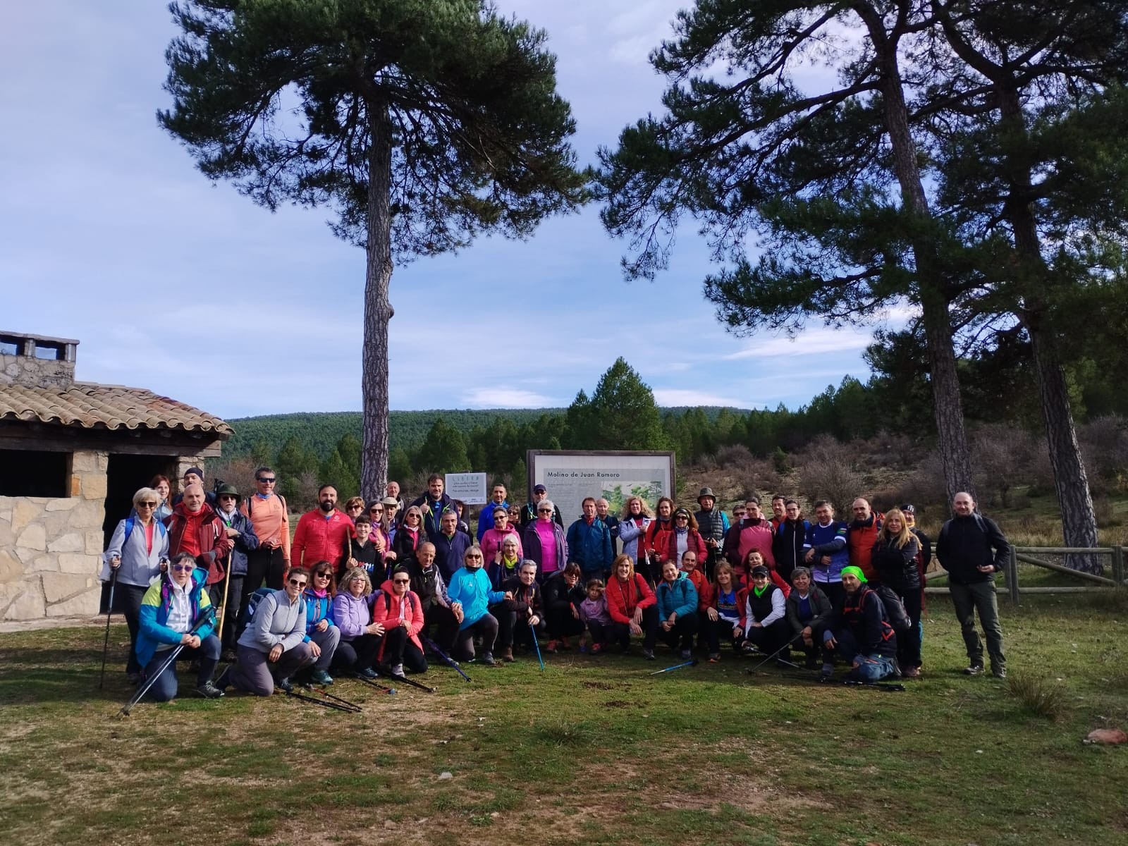 Tébar se vistió de fiesta para la celebración del II Día del Senderista de Cuenca