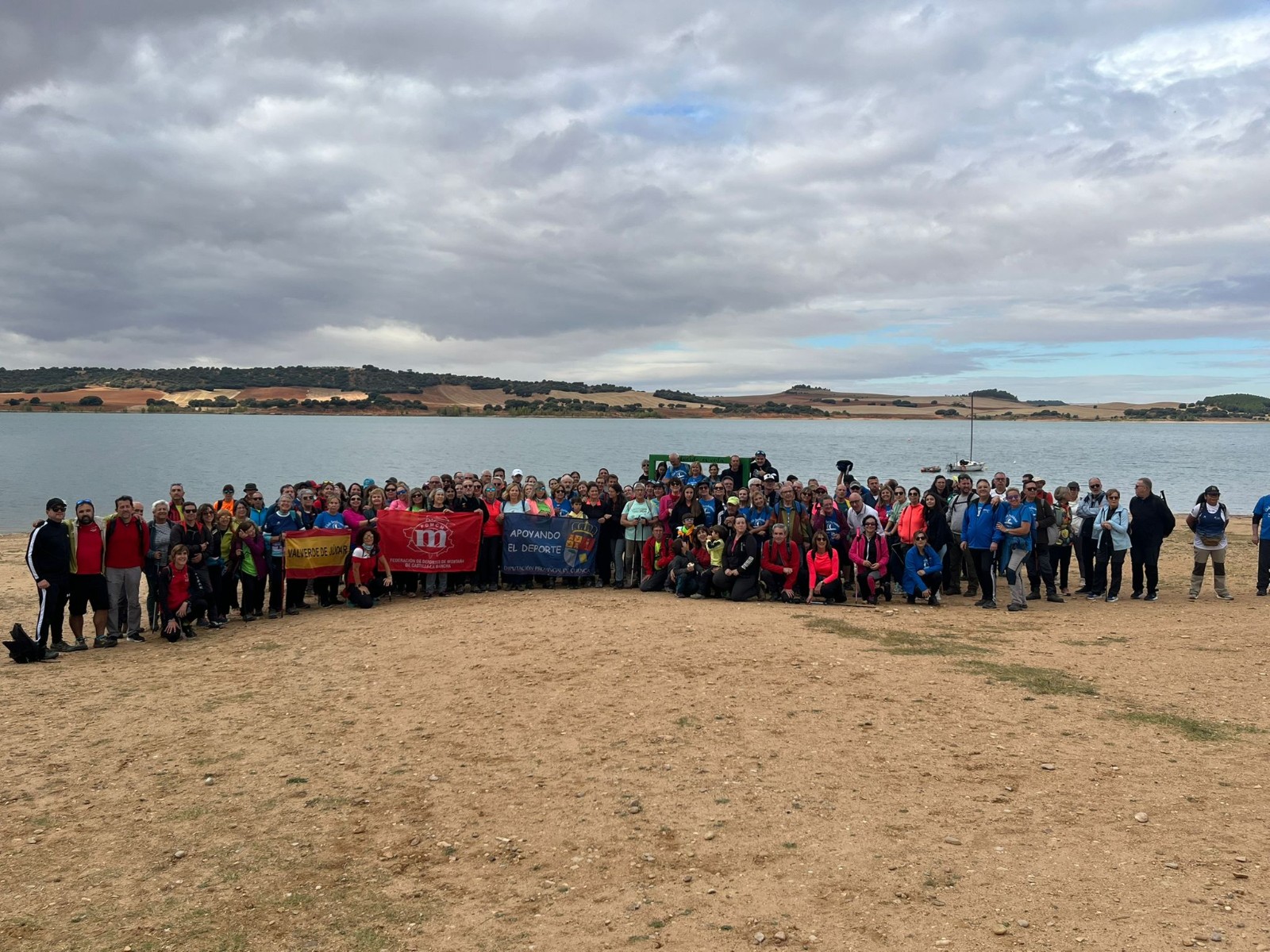 Valverde del Júcar baja el telón en las pruebas puntuables del II Circuito de Senderismo Diputación de Cuenca con record  de participación
