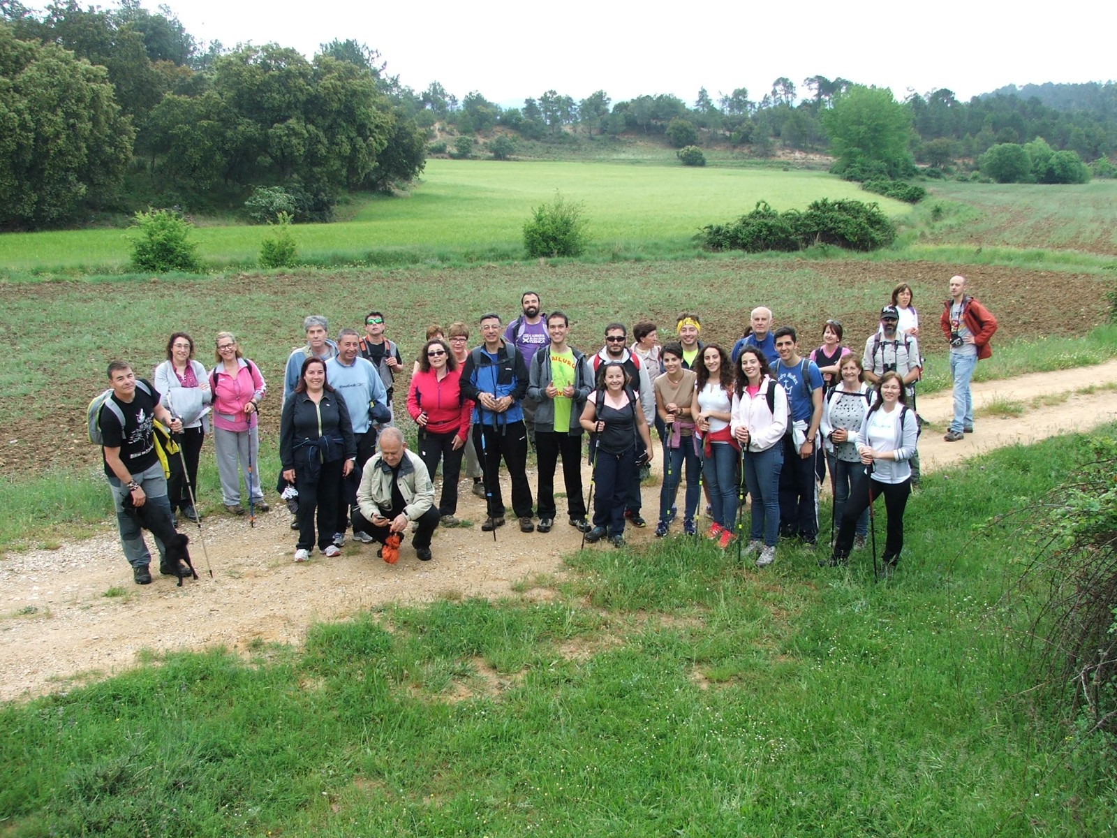 Campus Diputación de Cuenca Senderismo 2016. Senderismo en El Tobar PR-CU 24 Ruta del cerro Calera y Los Vallejos