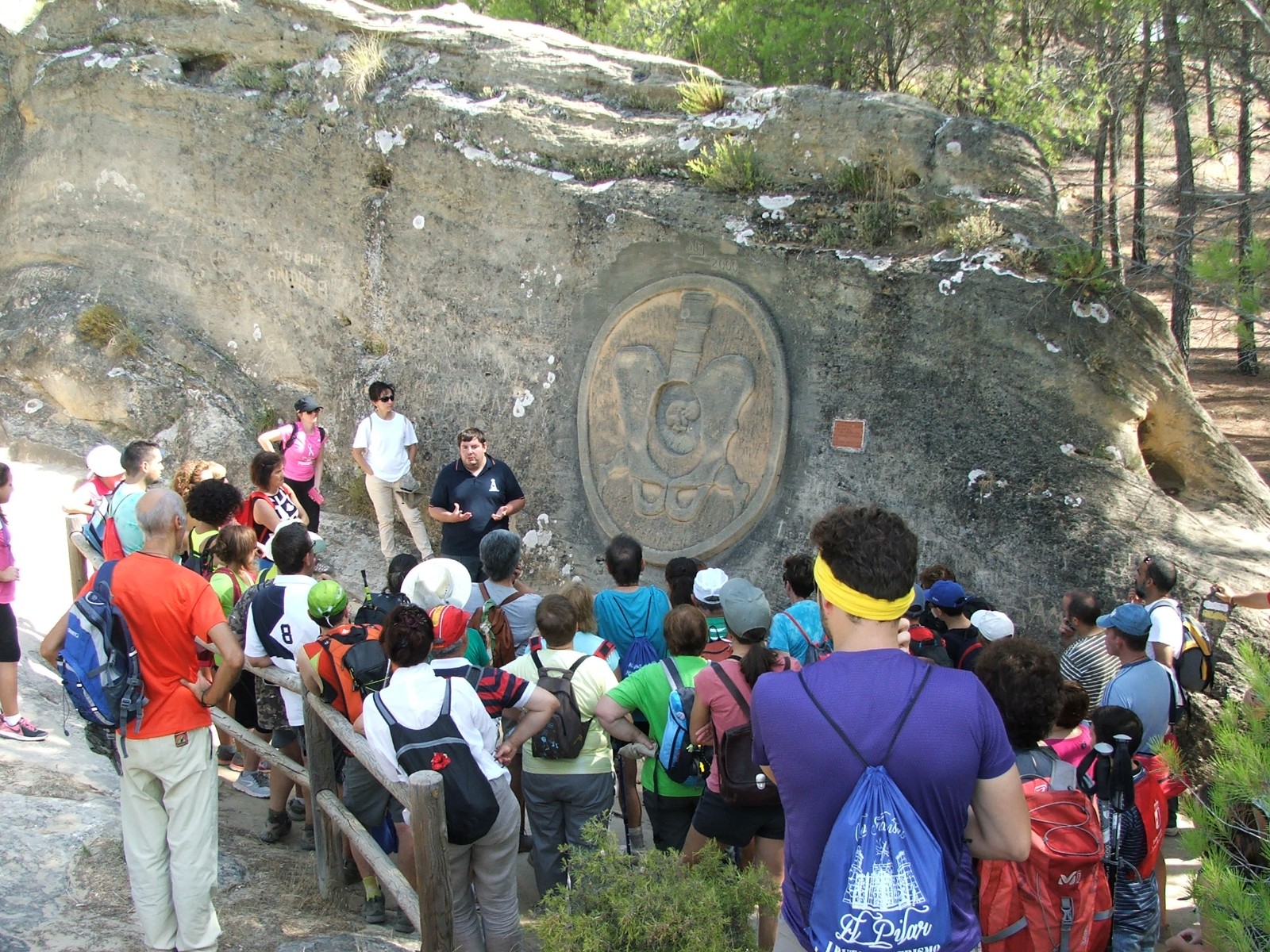 Campus Diputación de Cuenca Senderismo 2016. Senderismo en Cuenca PR-CU 46 Ruta de Las Caras